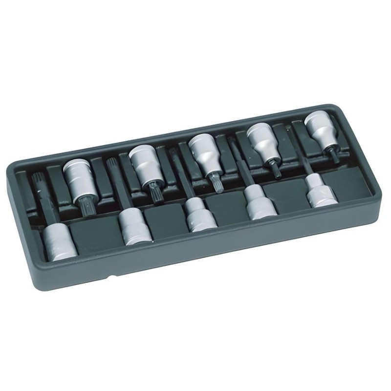 Socket Gedore Spline Set 1/2 Inx19pm 5d