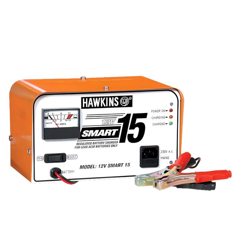 Battery Hawkins Smart15 Charger 12V 10A