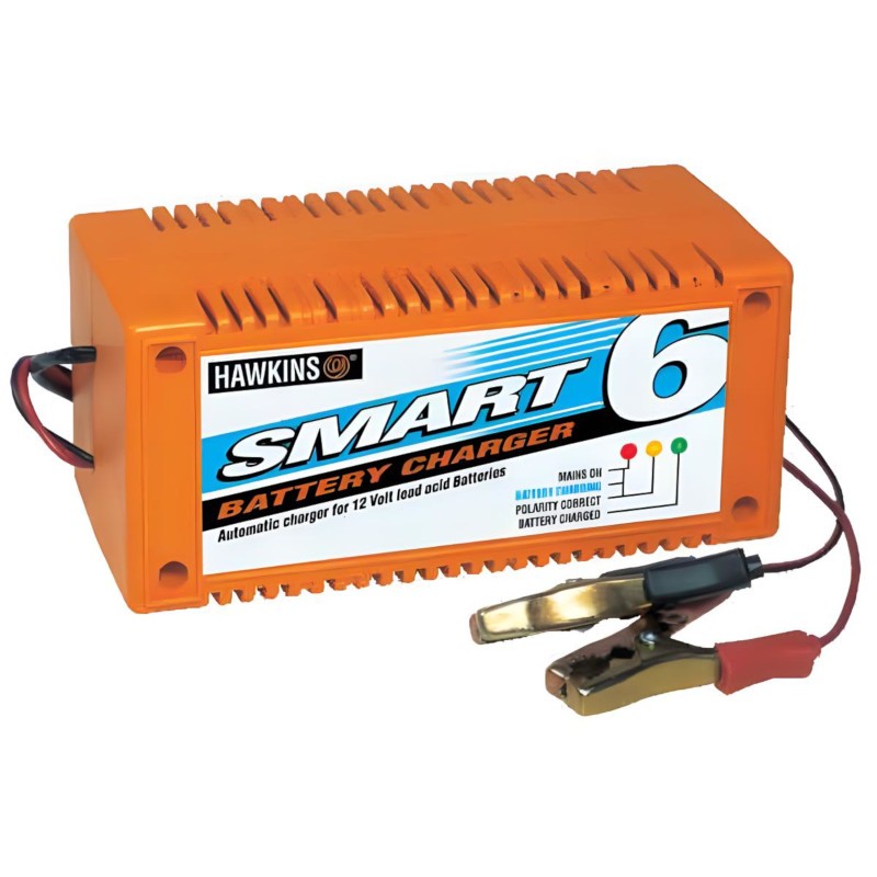 Battery Hawkins Smart 6 Charger 6a 12v