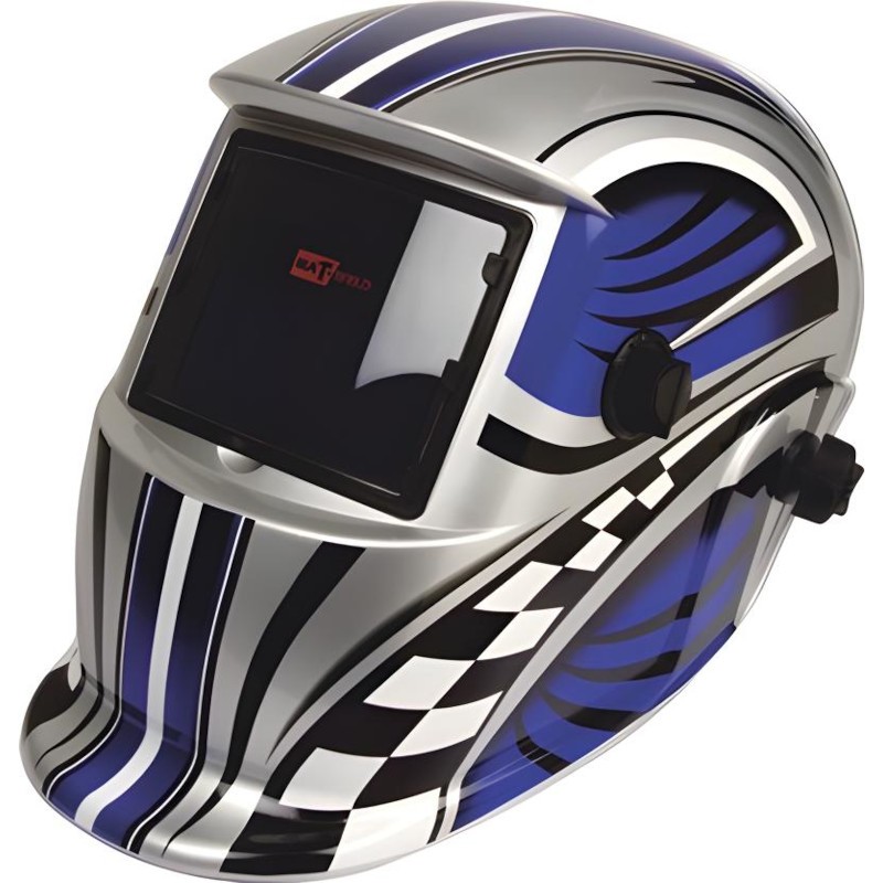 Helmet Matweld Auto-Dark Grinding/Welding Optical Blue