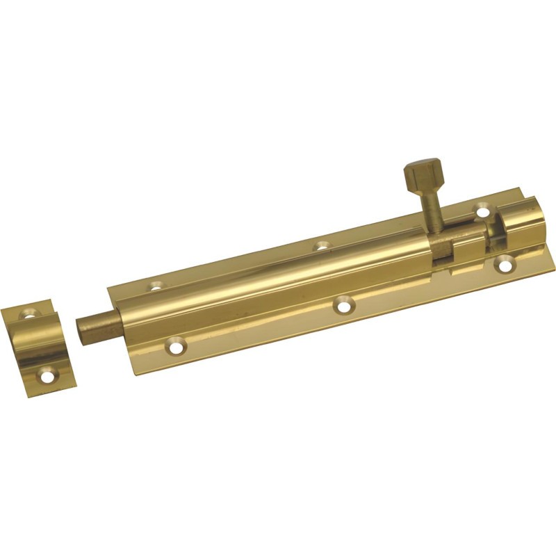 Mackie - Bolt Barrel Straight Solid Brass 100mm