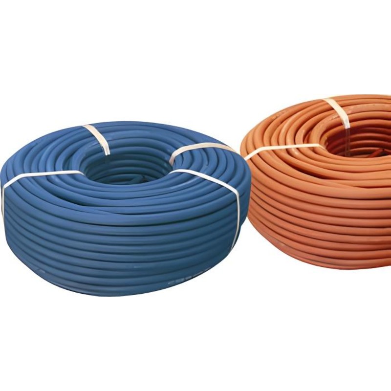 Hose Gas Ribbed Oxy Blue 8mm x100M Mweld