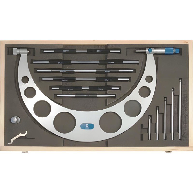 M&W Micrometer With Anvils 150-300mm x.01mm
