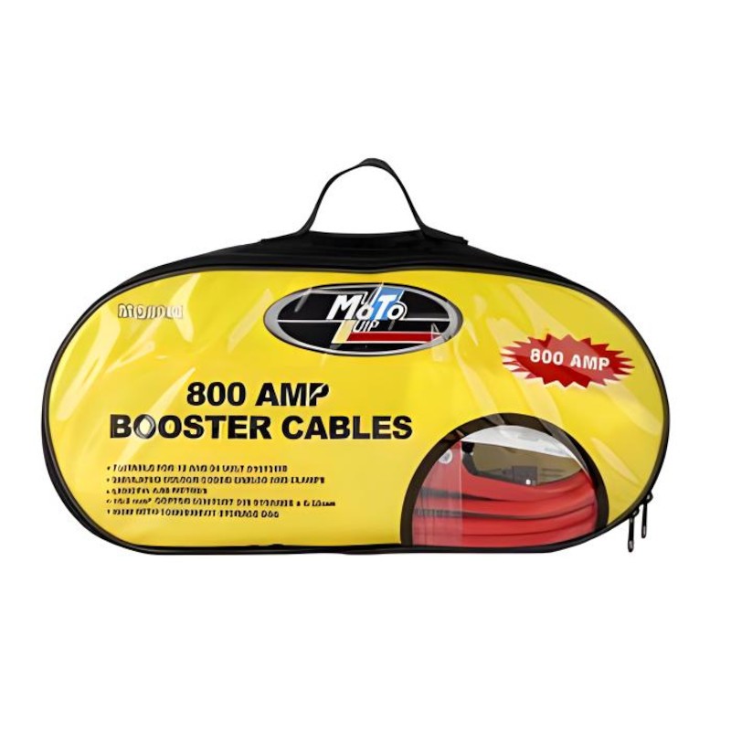 Booster Cable Moto Quip 800Amp 4.88M Carry Bag