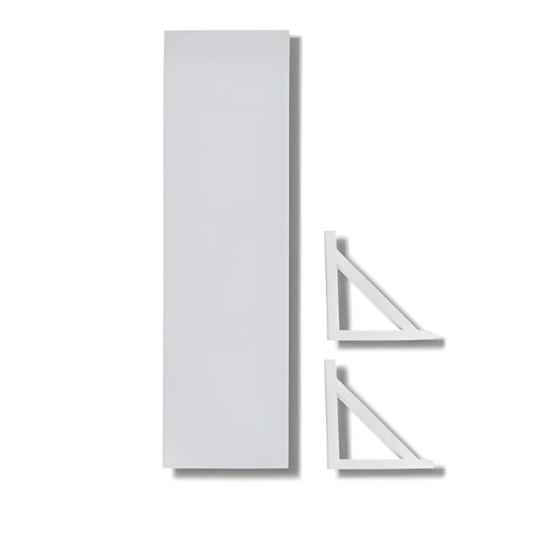 MTS - Home Bracket&Shelf 600mmx200mm White