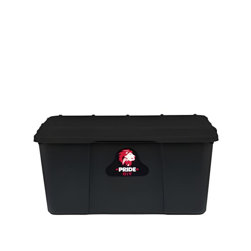 Storage Box Full Black 25L Pride (5 Piece)