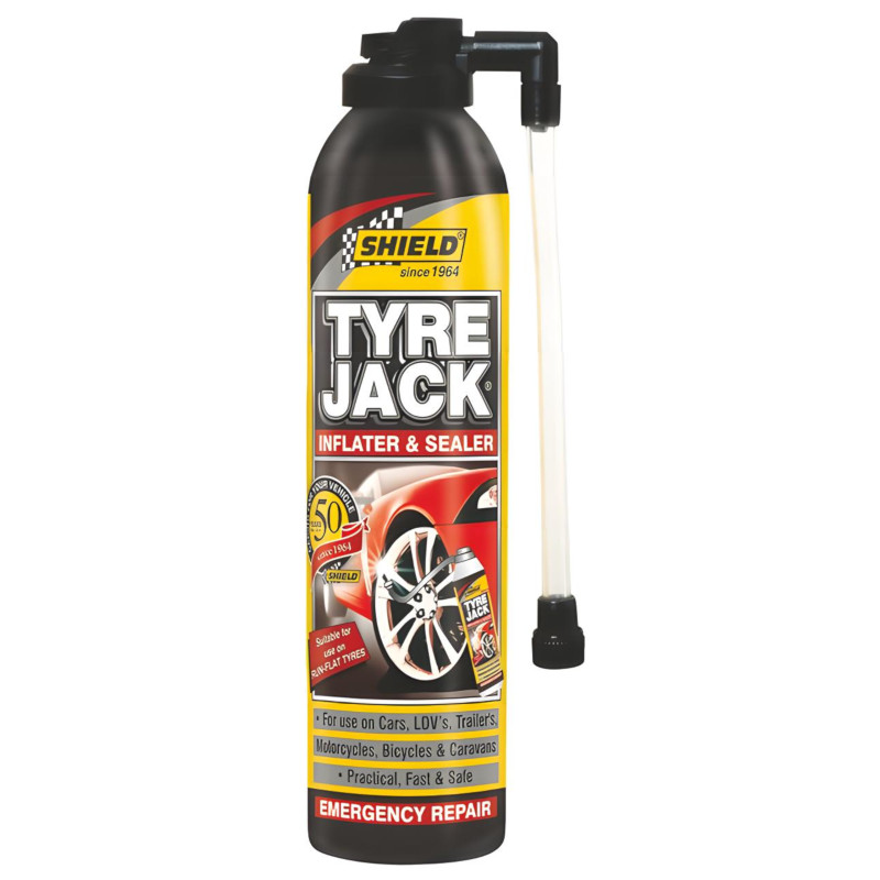 Shield - Tyre Inflator 340ml Sh114