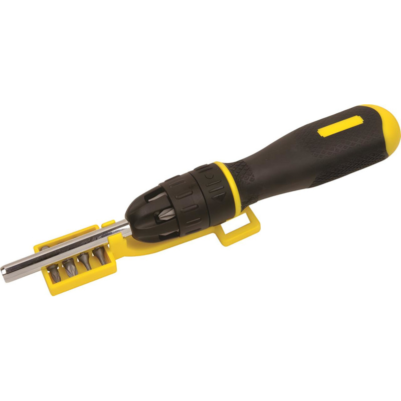 Screwdriver Stanley Ratchet +10 Bits