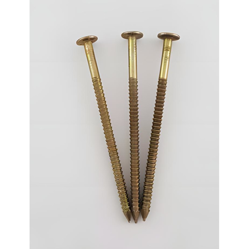 Nail Ring Shank Y/P 32mm x500G