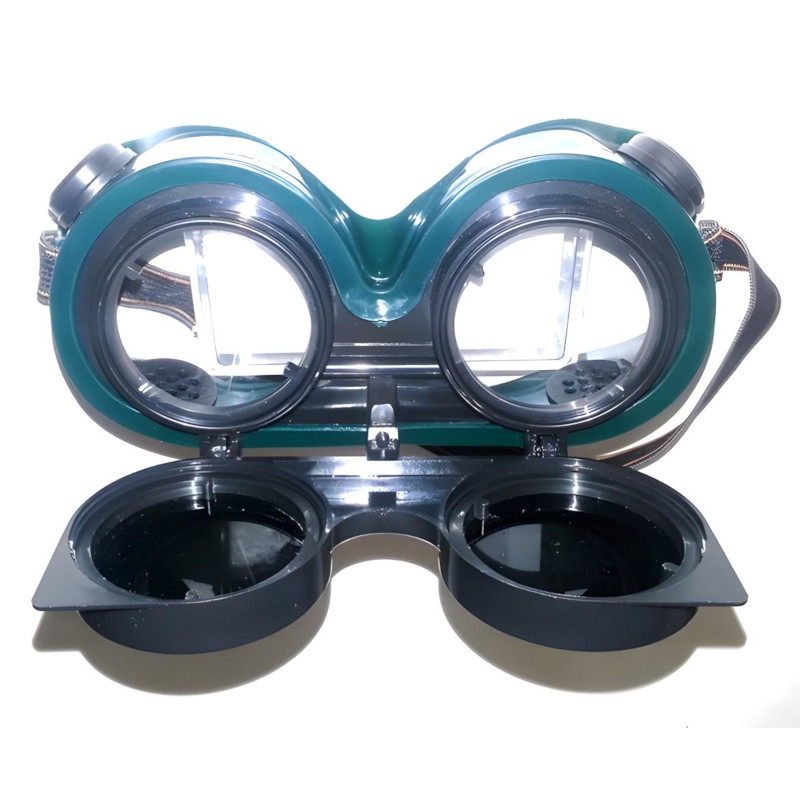 Matsafe Goggle Wan Welding Flip Front Green (10 Piece)