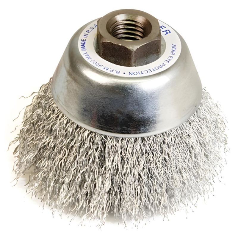 Werner Wire Cup Brush Carbon Steel 140x14x2mm