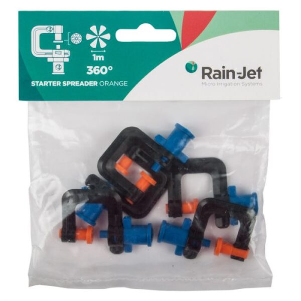 MICRO RAINJET 5XHEAD SPREADER ORNG