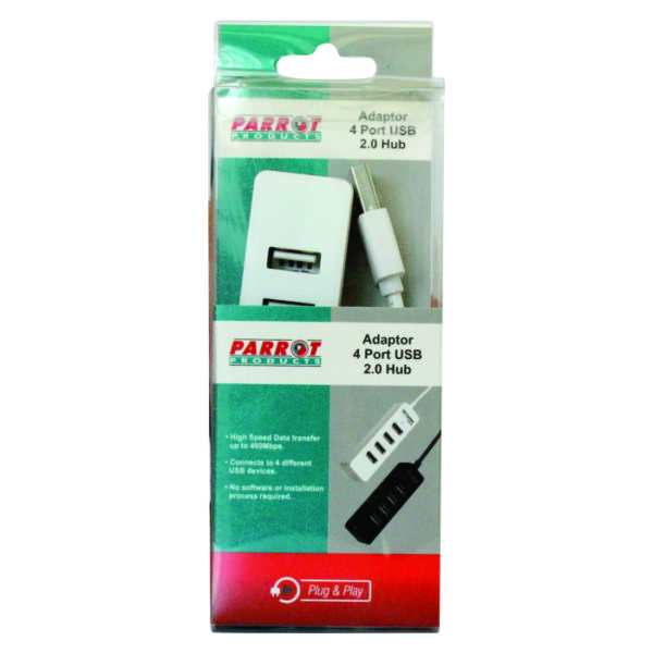 4 Port USB 2.0 Hub