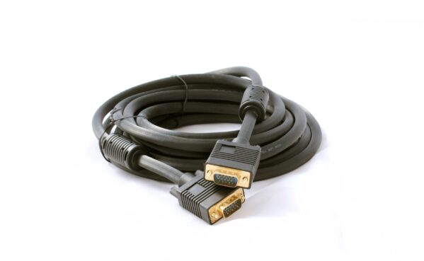 Cable - 15 Pin Male To Male VGA 5M Fly Lead