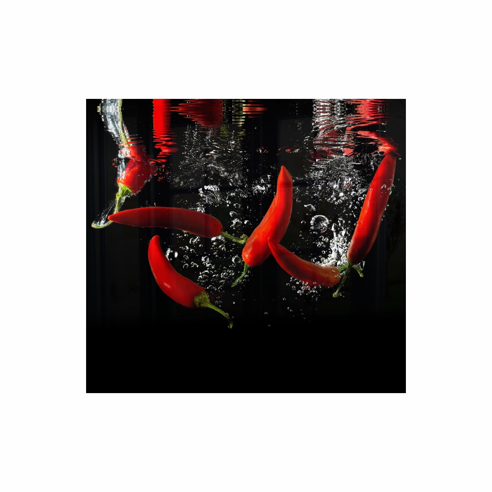 Chilli Hob Splashback (598 X 650 X 6mm)