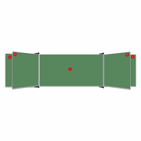 Educational Board Magnetic Chalkboard (1220*1220 - Side Panel - Option A)