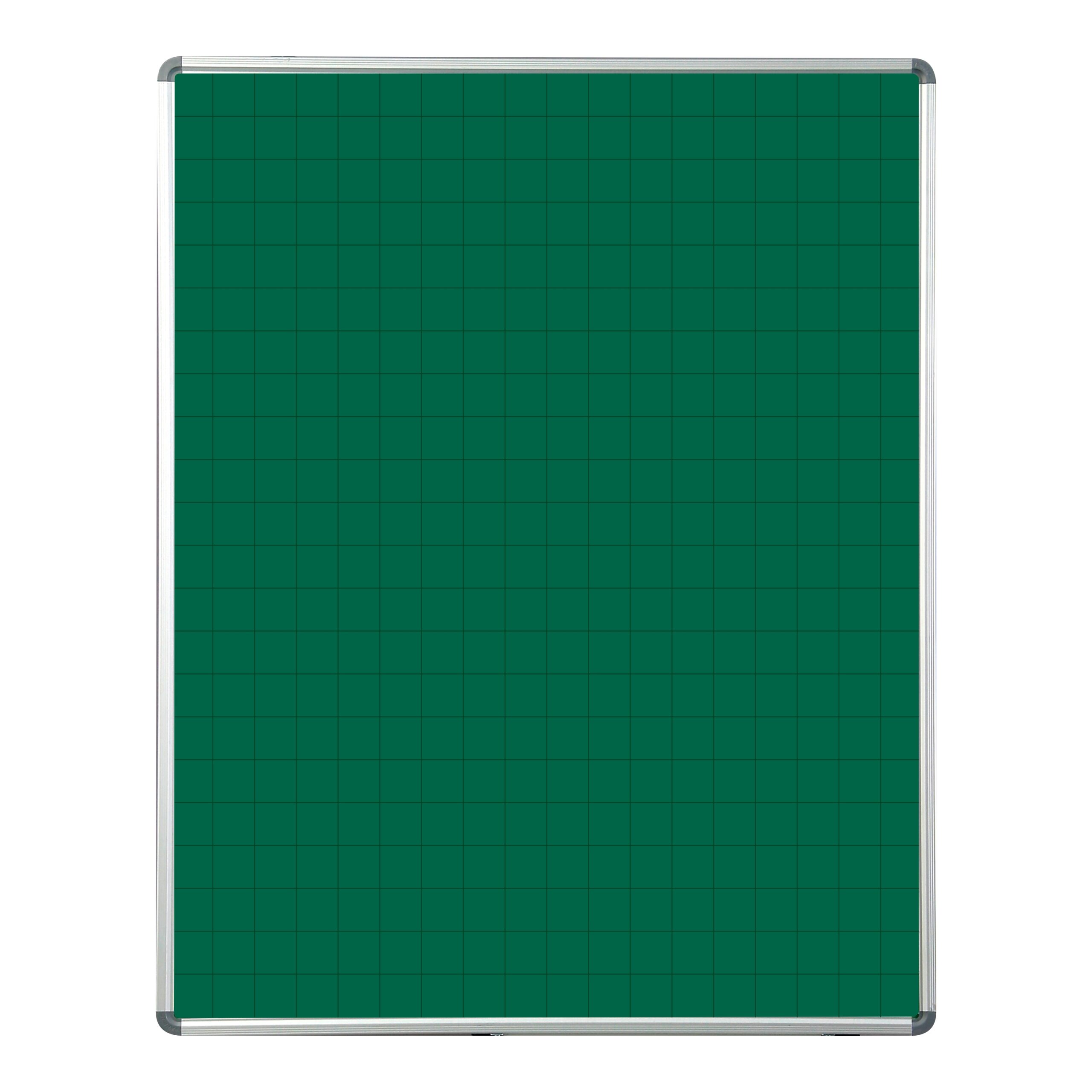 Educational Board Magnetic Chalkboard (1220*920 - Grey Squares - Side Panel - Option A)