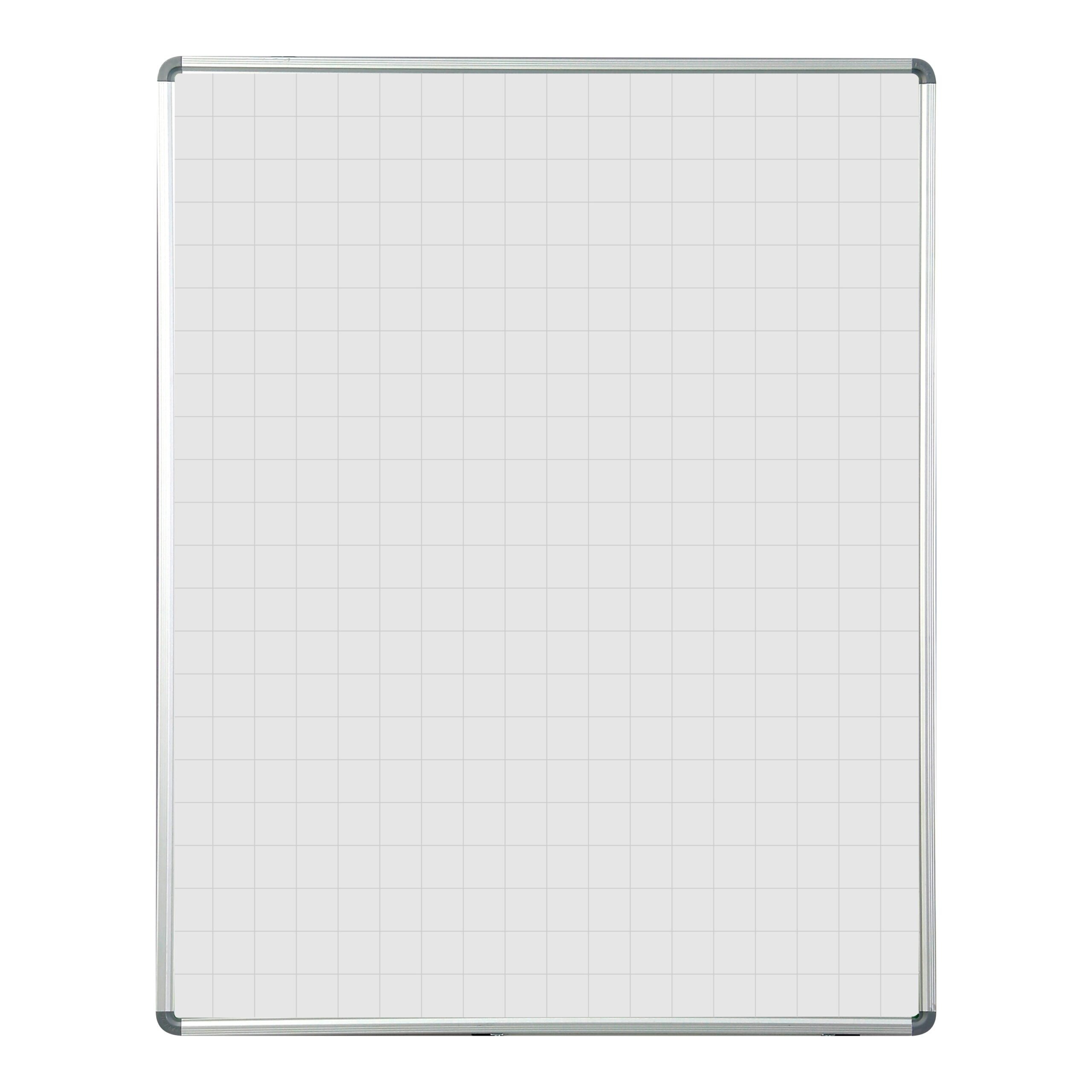 Educational Board Magnetic Whiteboard (1220*920 - Grey Squares - Side Panel - Option A)