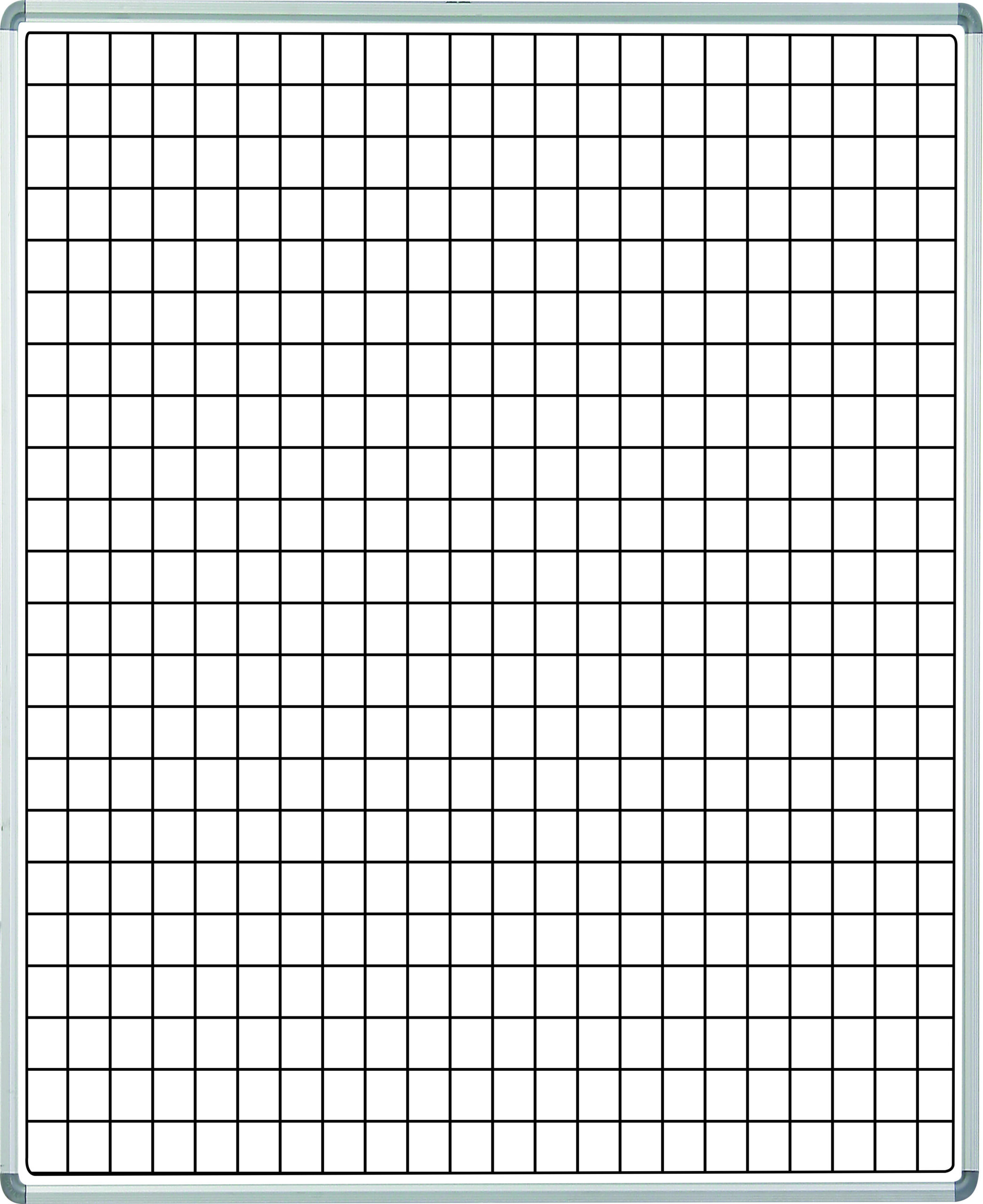 Educational Board Magnetic Whiteboard (1220*920 - White Squares - Side Panel - Option A)