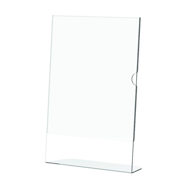 Acrylic Menu Holder - Single Sided - A6 Portrait - Box 5