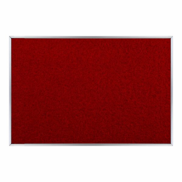 Info Board Alufine Frame (900 x 600mm - Red)