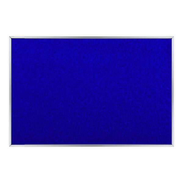Info Board Alufine Frame (900 x 600mm - Royal Blue)