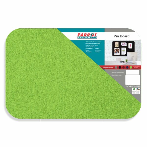 Adhesive Pin Board (No Frame - 900*600mm - Lime)