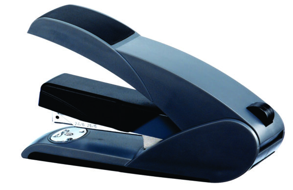 Light Touch Plastic Stapler 105*(24/6 26/6) Black