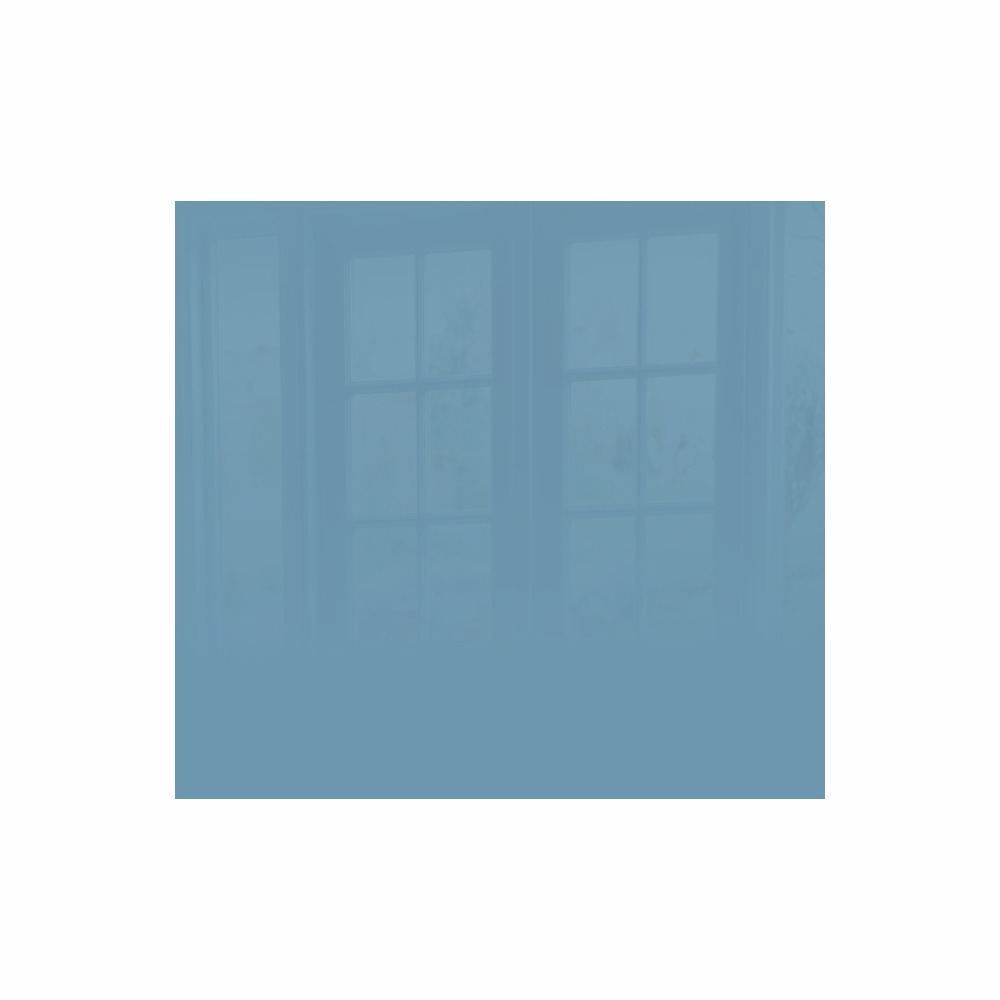 Pastel Blue Hob Splashback (598 X 650 X 6mm)