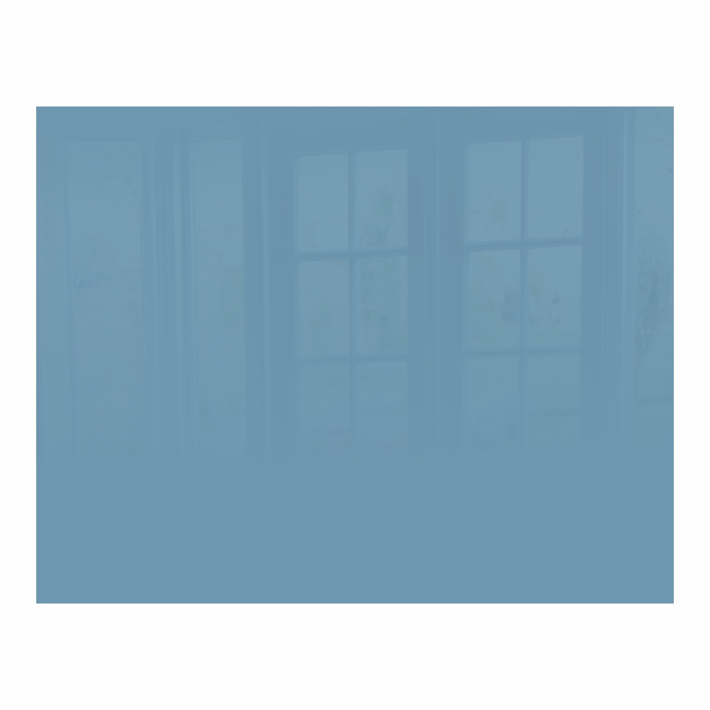 Pastel Blue Hob Splashback (898 X 700 X 6mm)
