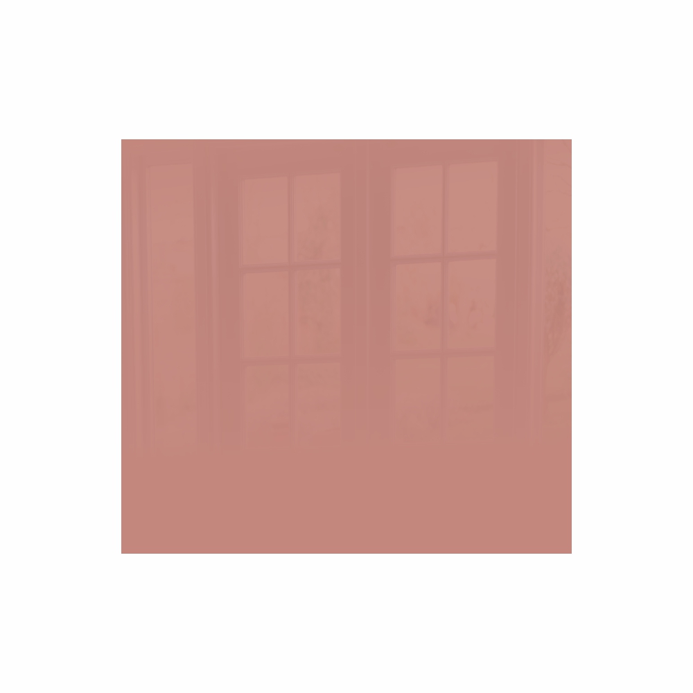 Rose Gold Hob Splashback (598 X 650 X 6mm)