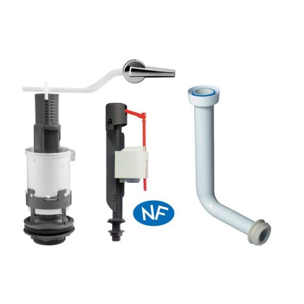 WIRQUIN MECHANISM L/L FRONT FLUSH 2 BI + JOLLYFILL