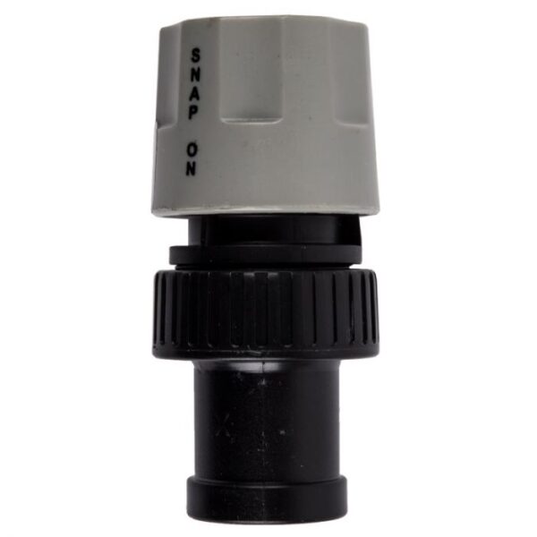 SNAP-ON/FULL FLOW CONNECTOR 15MM