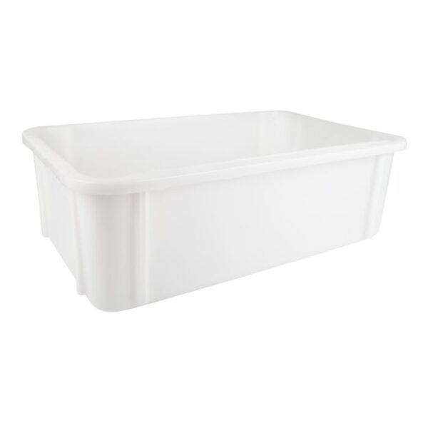 CRATE FOOD TRAY WHT 648X387X210MM