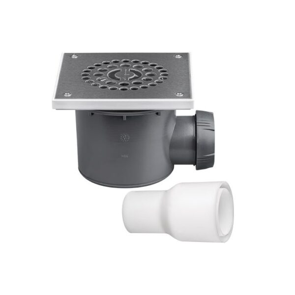 WIRQUIN SHOWER TRAP TOURBILLON SQ SS WST