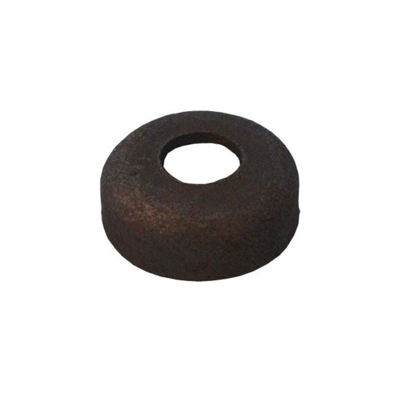 WASHER LEATHER GRAPHITE COATED 2 INCH