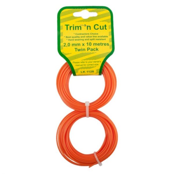 TRIM N CUT TRIMMER LINE 2.0MM TWIN PK