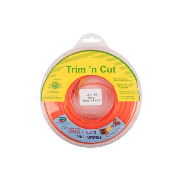 TRIM N CUT TRIMMER LINE 2.00MM 120M DONUT
