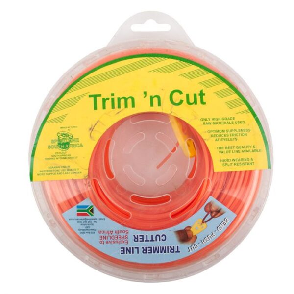 TRIM N CUT TRIMMER LINE 2.00MM 120M SQ DONUT