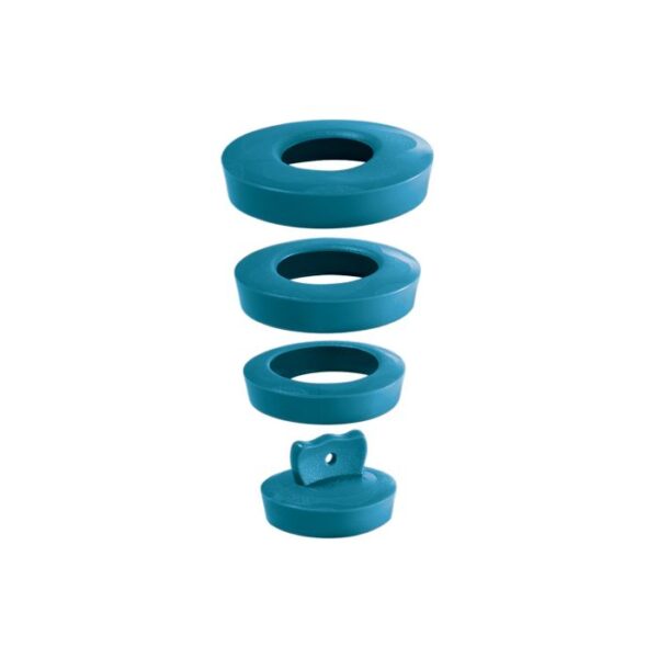 WIRQUIN UNIVERSAL BASIN/SINK PLUG - BLUE