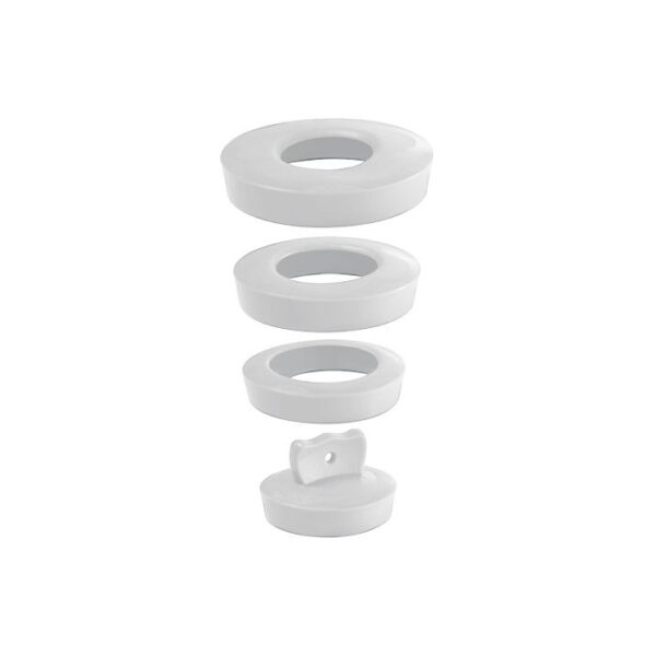WIRQUIN UNIVERSAL BASIN / SINK PLUG - WHITE