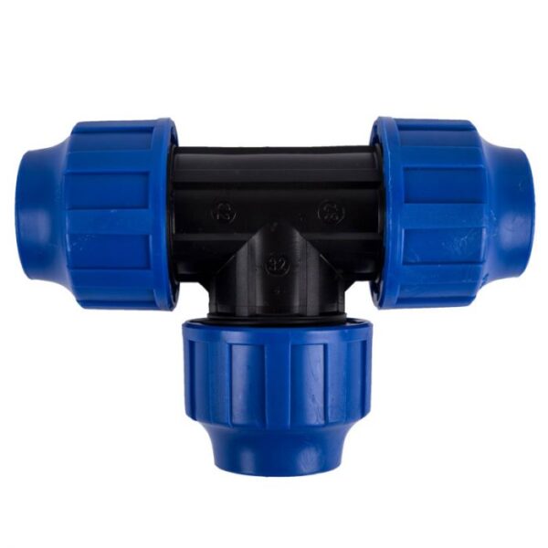 PLAST TEE COMPRESSION 63MM