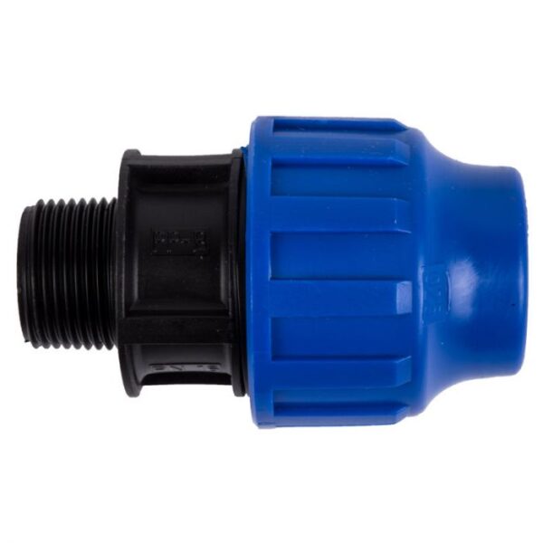 PLAST ADAPTOR COMPRESSION MALE 40X1