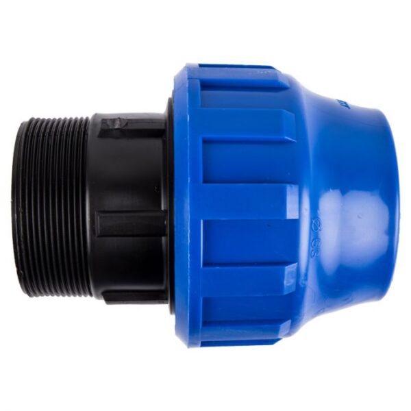 PLAST ADAPTOR COMPRESSION MALE 90X3