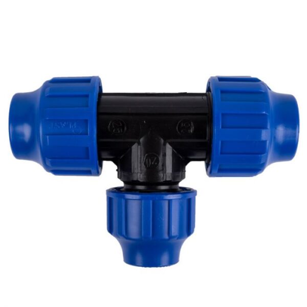 PLAST TEE COMPRESSION REDUCING 32X25MM