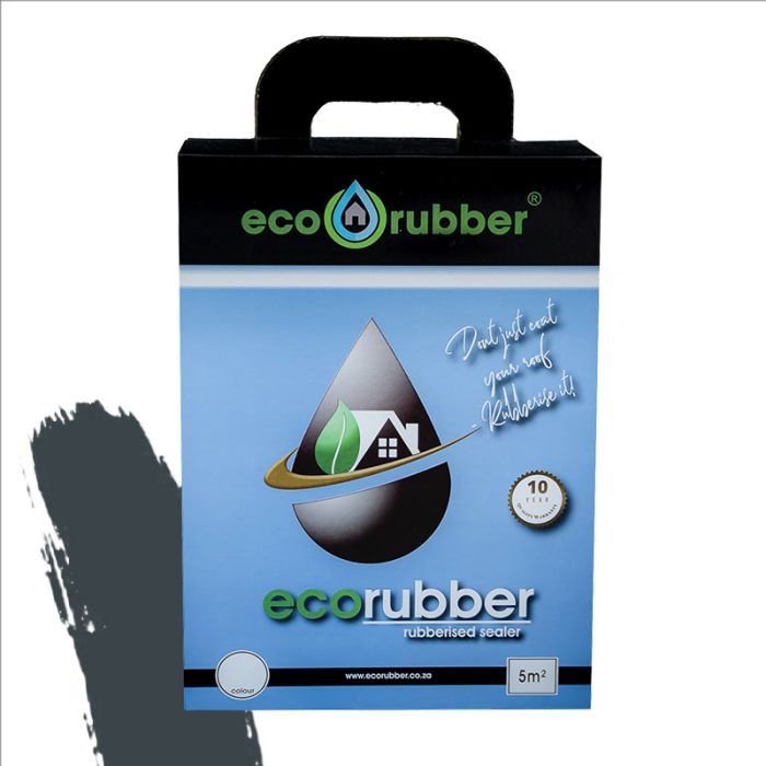 ECO RUBBER CONTRACTOR MATERIAL ONLY 5 SQM CHARCOAL