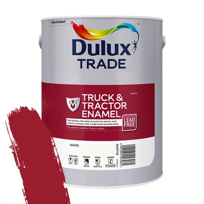 DULUX TRADE TRUCK & TRACTOR IH RED 5L