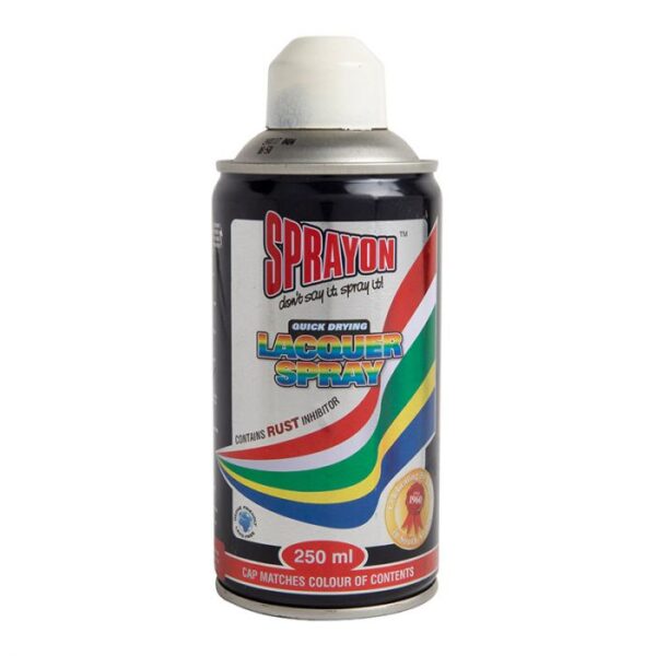 SPRAYON STD SPRAY PAINT IVORY 250ML