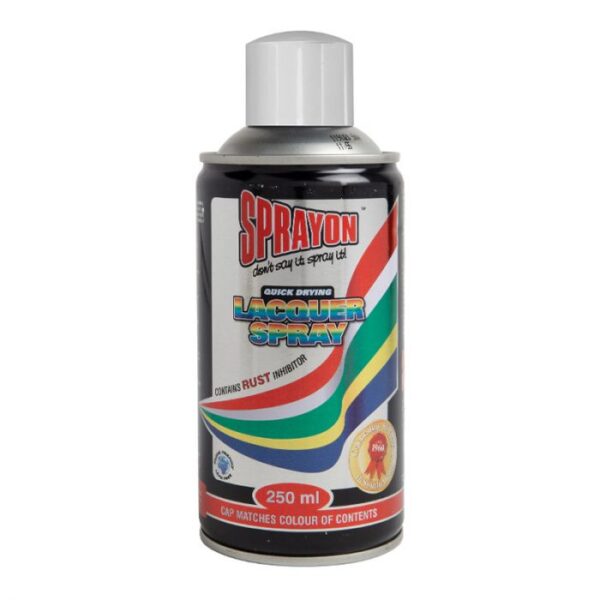 SPRAYON STD SPRAY PAINT MIST GREY 250ML