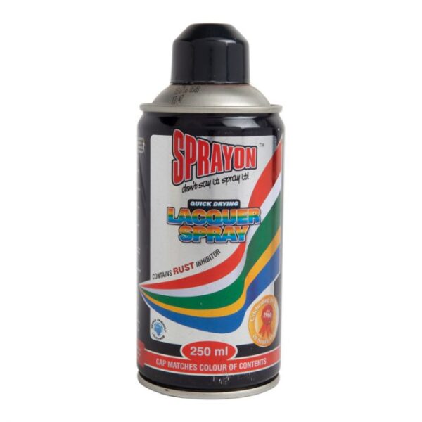SPRAYON STD SPRAY PAINT MACHINERY GREY 250ML